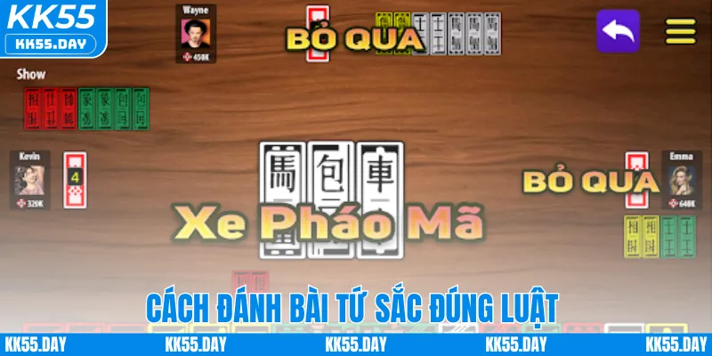 Bí Kíp Đánh Bài Tứ Sắc Tại KK55 Đơn Giản Cho Hội Viên Mới 3 Cách đánh bài Tứ Sắc đúng luật