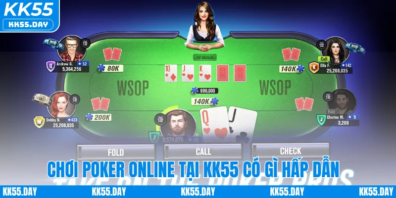 Luật Chơi Poker Online Tại KK55 - Đơn Giản & Dễ Hiểu 1 Chơi poker online tại KK55 có gì hấp dẫn