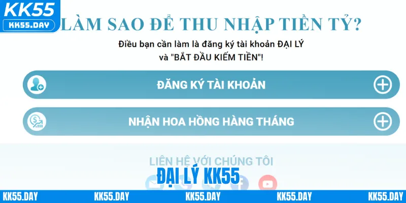 Đại Lý KK55 1 Đại Lý KK55 – Cơ Hội Hợp Tác Với Hoa Hồng Cực Kỳ Hấp Dẫn