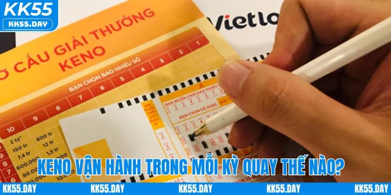 Kết Quả Xổ Số Keno Hôm Nay | Phân Tích Cho Người Chơi KK55 2 Keno vận hành thế nào trong mỗi kỳ quay?