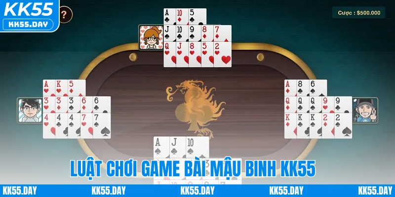 Game Bài Mậu Binh KK55 - Cơ Hội Săn Thưởng Lớn 2 Luật chơi game bài mậu binh KK55