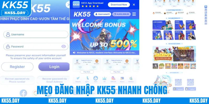 Đăng Nhập KK55 5 Mẹo đăng nhập KK55 an toàn