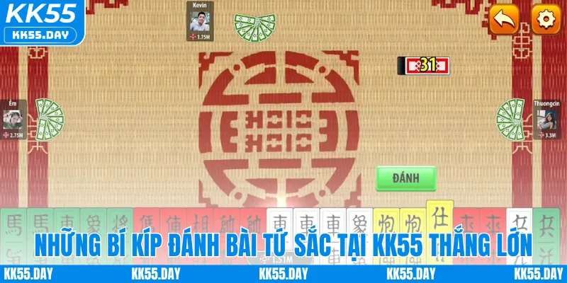 Bí Kíp Đánh Bài Tứ Sắc Tại KK55 Đơn Giản Cho Hội Viên Mới 4 Những bí kíp đánh bài Tứ Sắc tại KK55 thắng lớn