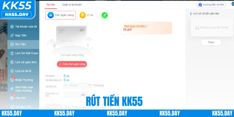 Rút Tiền KK55 1 Rút Tiền KK55 – Quy Trình Giao Dịch Nhanh Chóng & An Toàn